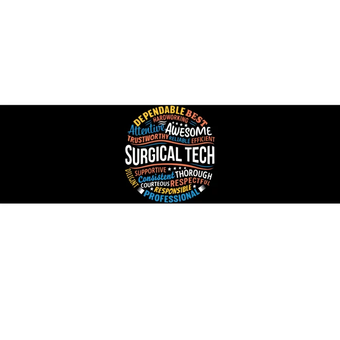 Surgical Tech Week Funny Surgical Technologist Gifts Bumper Sticker