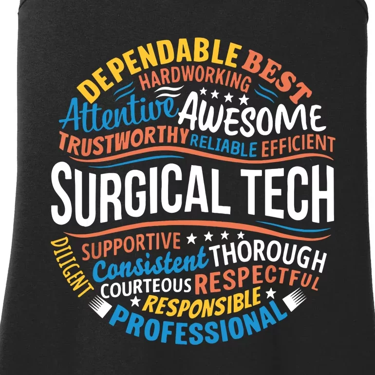 Surgical Tech Week Funny Surgical Technologist Gifts Ladies Essential Tank