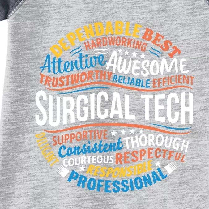 Surgical Tech Week Funny Surgical Technologist Gifts Infant Baby Jersey Bodysuit