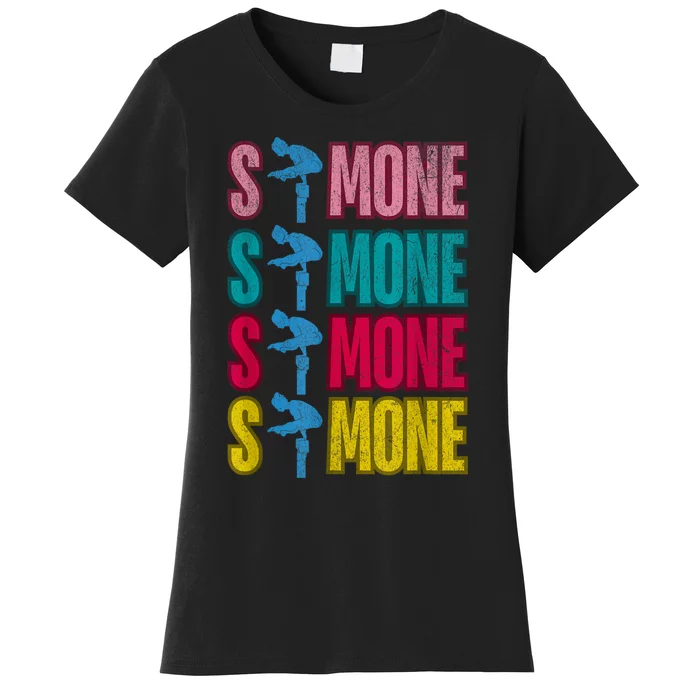 Simone T World Champion Retro Women's T-Shirt