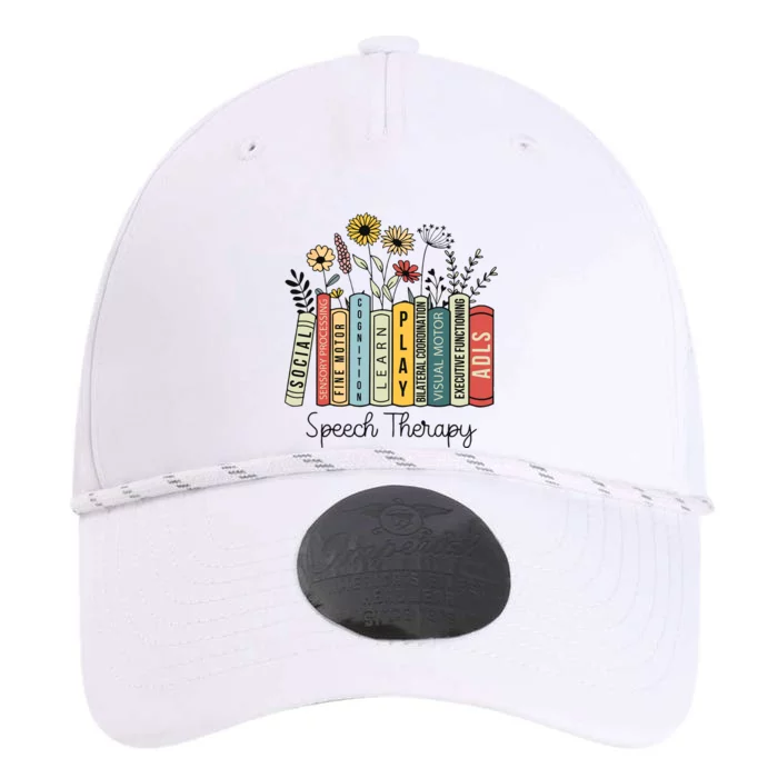 Speech Therapy Wildflowers Slp Speech Language Pathologist Performance The Dyno Cap