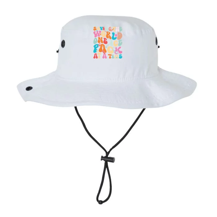 Saving The World One Ice Pack At Time School Nurse Week Great Gift Legacy Cool Fit Booney Bucket Hat