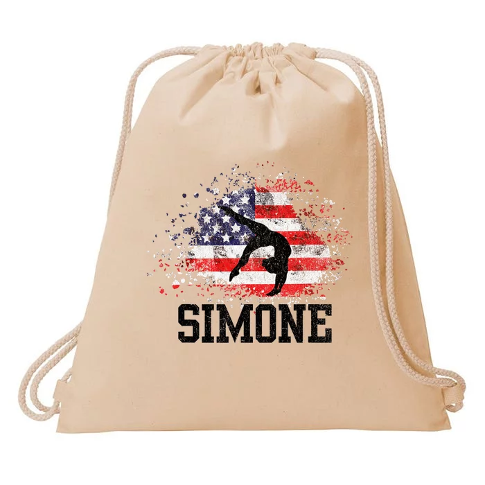 Simone T World Champion Retro Drawstring Bag