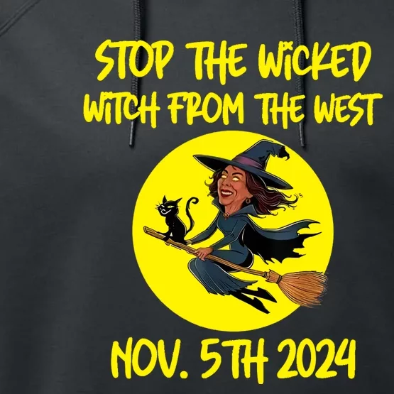 Stop The Wicked Witch From The West November 5th 2024 Performance Fleece Hoodie