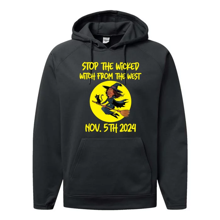 Stop The Wicked Witch From The West November 5th 2024 Performance Fleece Hoodie