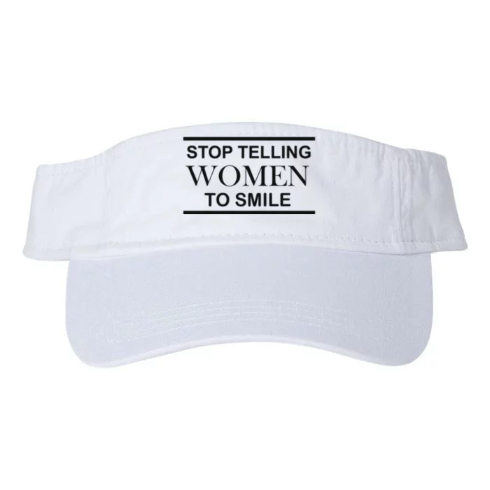 Stop Telling Women To Smile Valucap Bio-Washed Visor