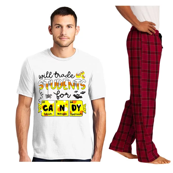 Science Teacher Will Trade Students For Candy Halloween Pajama Set