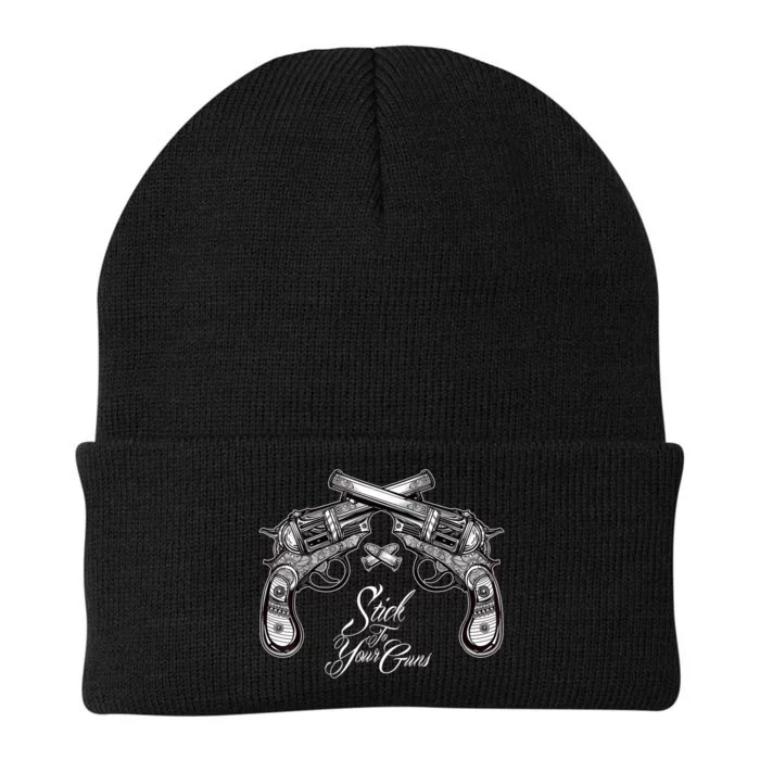 Stick To Your Guns Western Bandit Vintage Cowboy Knit Cap Winter Beanie