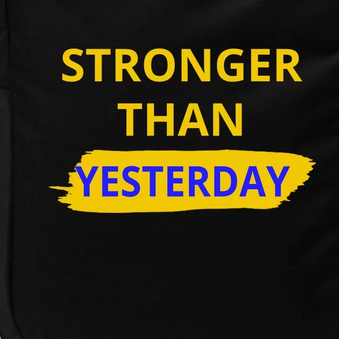 Stronger Than Yesterday Impact Tech Backpack