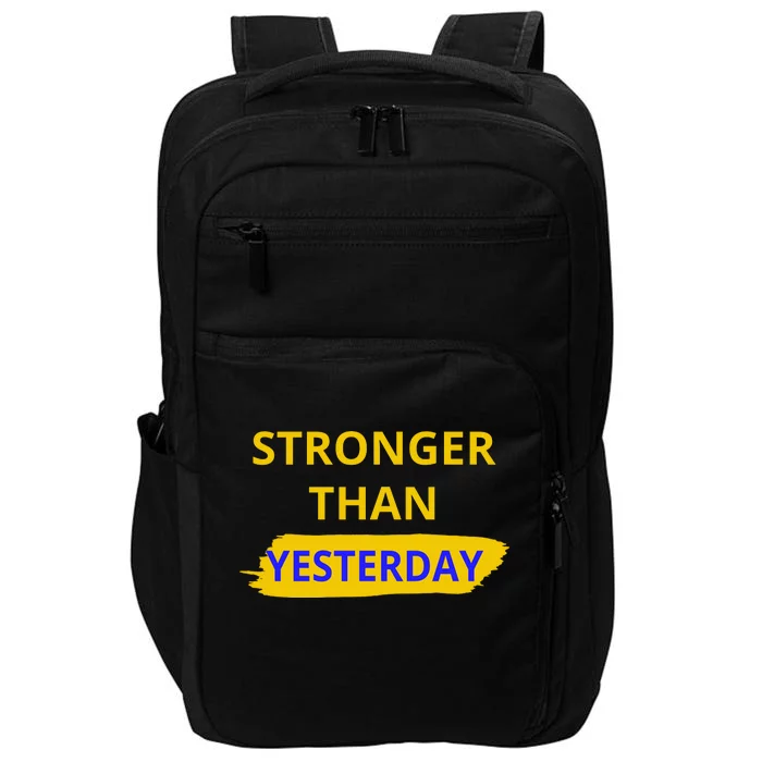 Stronger Than Yesterday Impact Tech Backpack