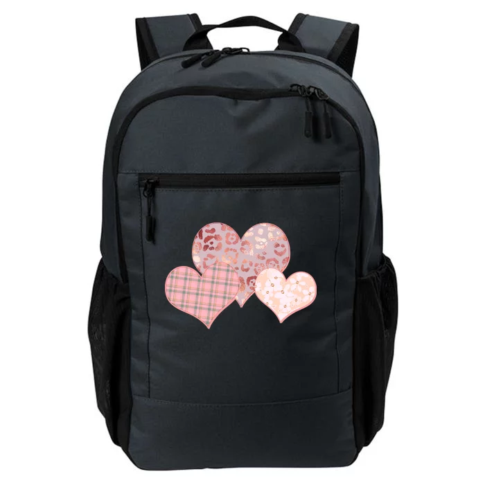 Stylish Pattern Hearts Daily Commute Backpack