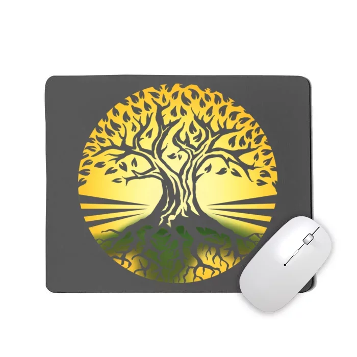 Stylized Druid Tree Mousepad