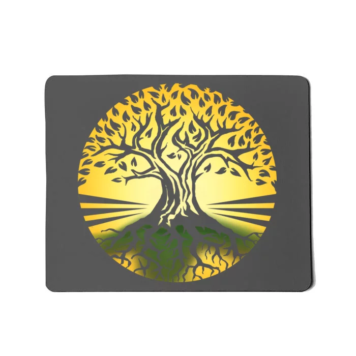 Stylized Druid Tree Mousepad