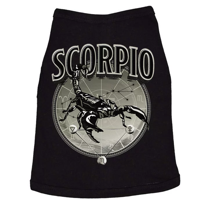 Scorpio Tee Zodiac Sign Scorpio Doggie Tank