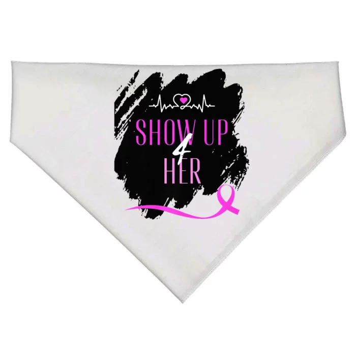 SHOW UP 4 HER USA-Made Doggie Bandana