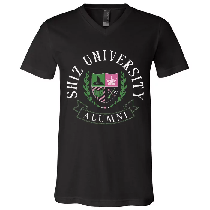 Shiz U.N.I.V.E.R.S.I.T.Y Alumni V-Neck T-Shirt