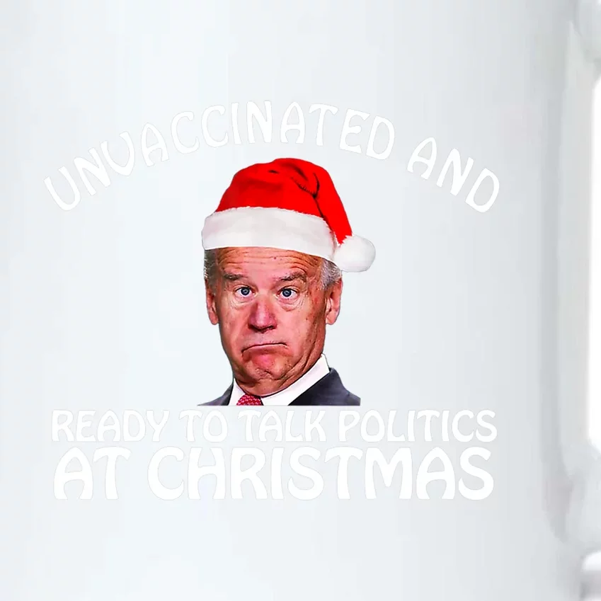 Santa Unvaccinated And Ready To Talk Politics At Christmas Black Color Changing Mug