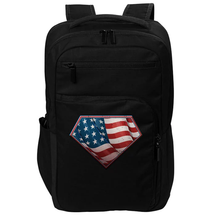 Super USA American Flag Impact Tech Backpack