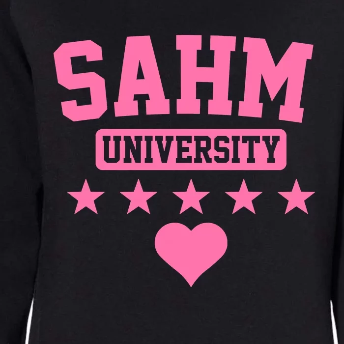 SAHM University Apparel Long Sleeve Womens California Wash Sweatshirt