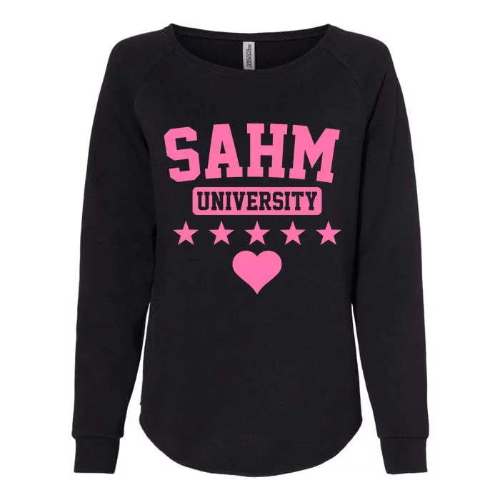 SAHM University Apparel Long Sleeve Womens California Wash Sweatshirt