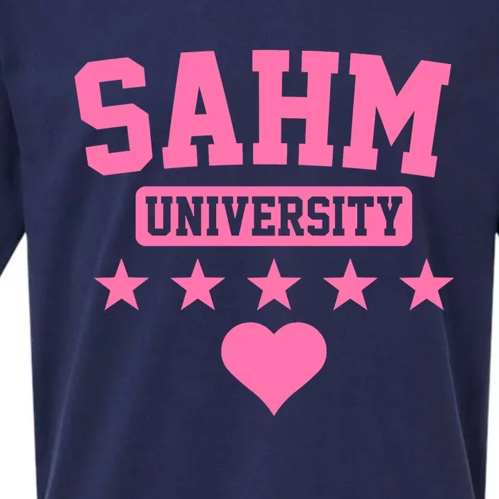 SAHM University Apparel Long Sleeve Sueded Cloud Jersey T-Shirt