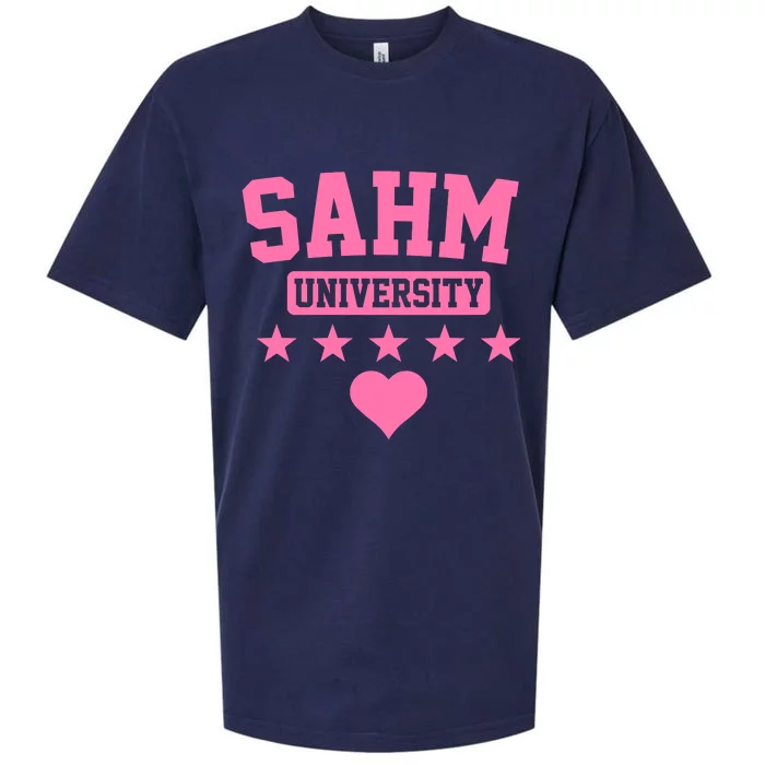 SAHM University Apparel Long Sleeve Sueded Cloud Jersey T-Shirt