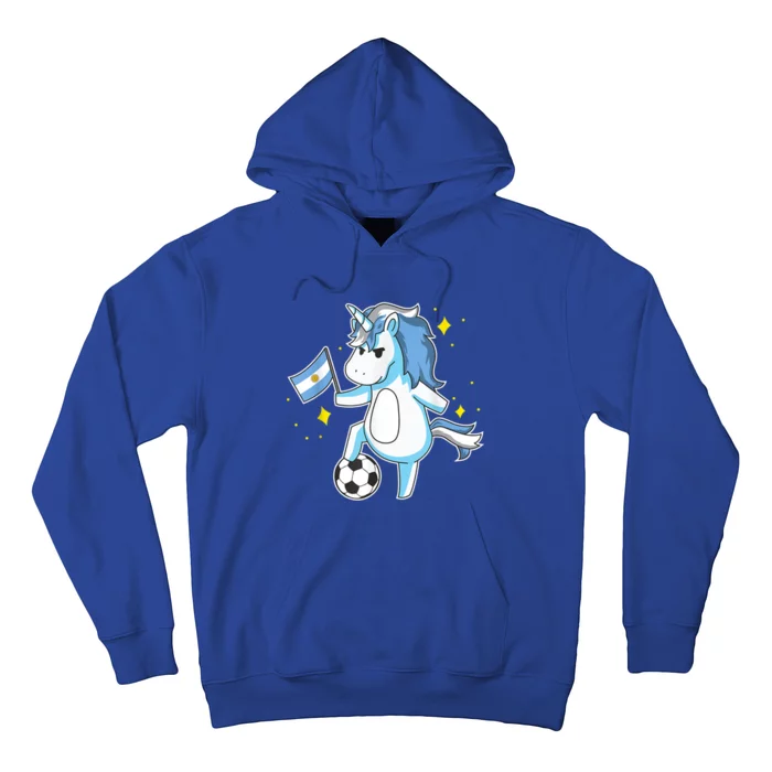 Soccer Unicorn Argentina Jersey Gift Argentinian Football Hoodie