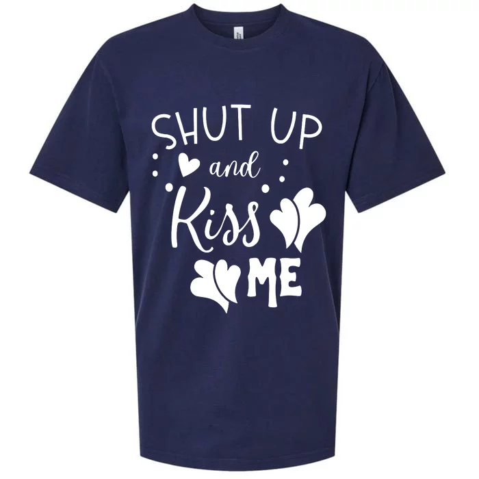 Shut Up And Kiss Me Sueded Cloud Jersey T-Shirt