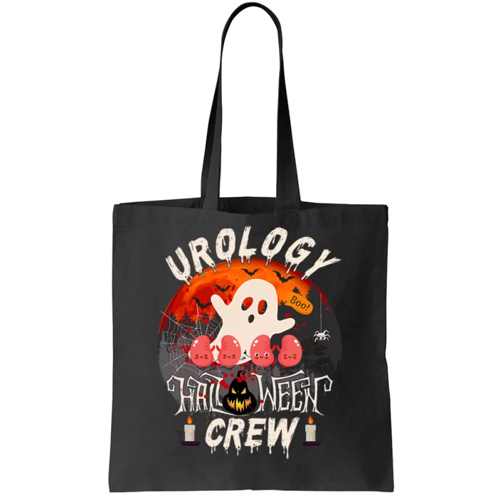 Spooky Urology Boo Crew Urology Nurse Halloween Matching Tote Bag