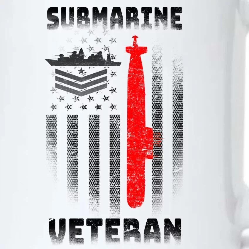 Submarine Veteran Black Color Changing Mug