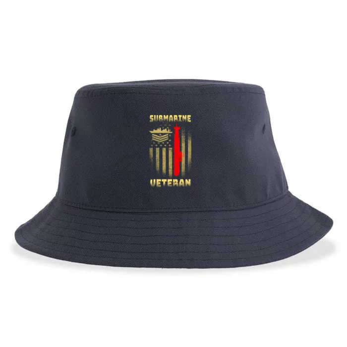 Submarine Veteran Sustainable Bucket Hat