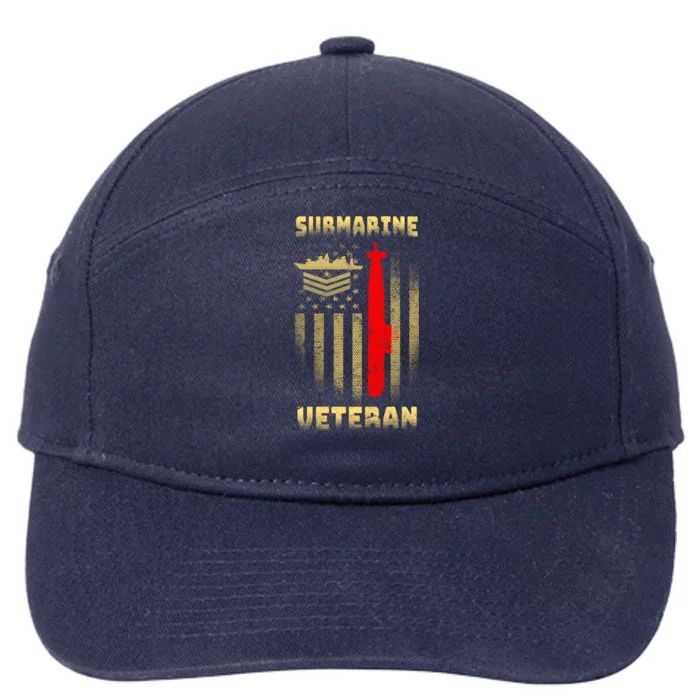 Submarine Veteran 7-Panel Snapback Hat