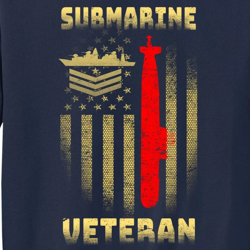 Submarine Veteran Tall Sweatshirt