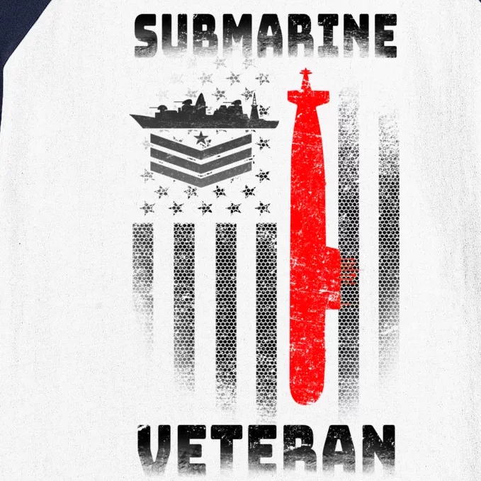 Submarine Veteran Baseball Sleeve Shirt