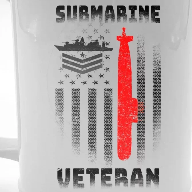 Submarine Veteran Front & Back Beer Stein