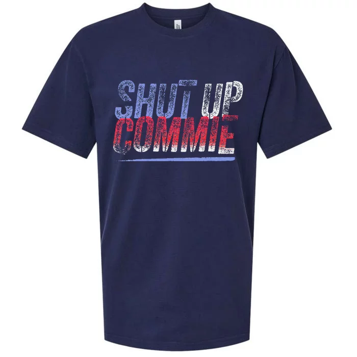 Shut Up Commie Sueded Cloud Jersey T-Shirt