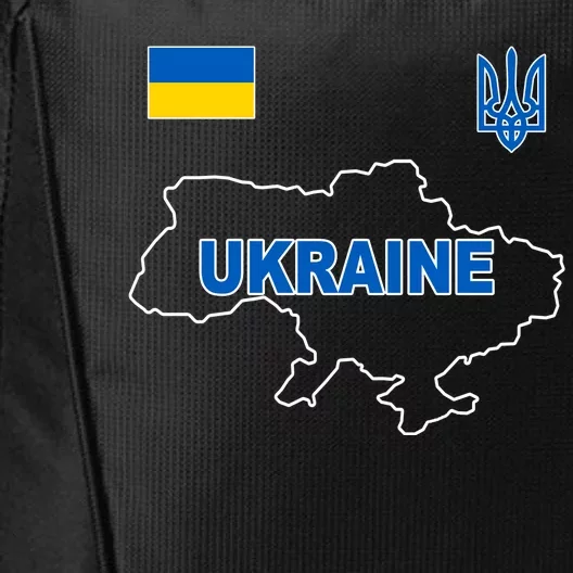 Support Ukraine Country Map City Backpack