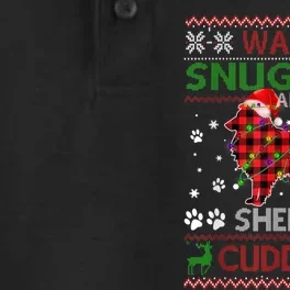 Sheltie Ugly Christmas Sweater Christmas Pajama Dog Lover Dry Zone Grid Performance Polo