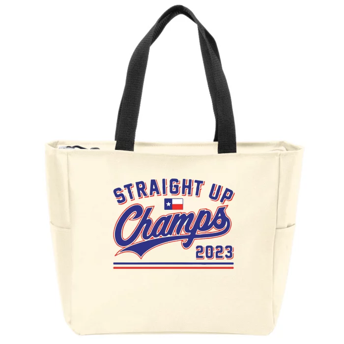 Straight Up Champs Zip Tote Bag