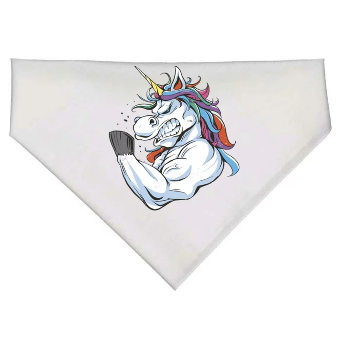 Strong Unicorn Creature USA-Made Doggie Bandana