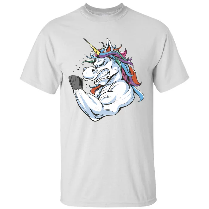 Strong Unicorn Creature Tall T-Shirt