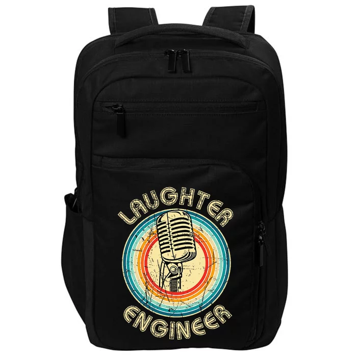 Stand Up Comedian Humor Open Mic Impact Tech Backpack