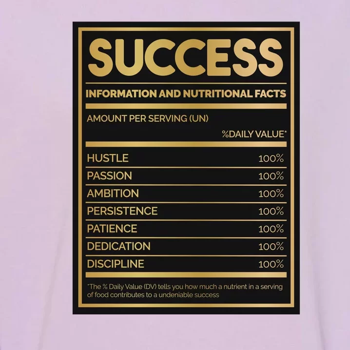 Success Nutritional Facts Garment-Dyed Sweatshirt