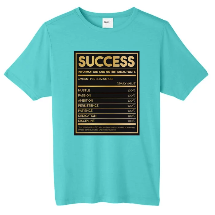 Success Nutritional Facts ChromaSoft Performance T-Shirt