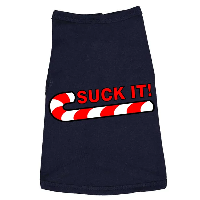 Suck It Candy Cane Doggie Tank