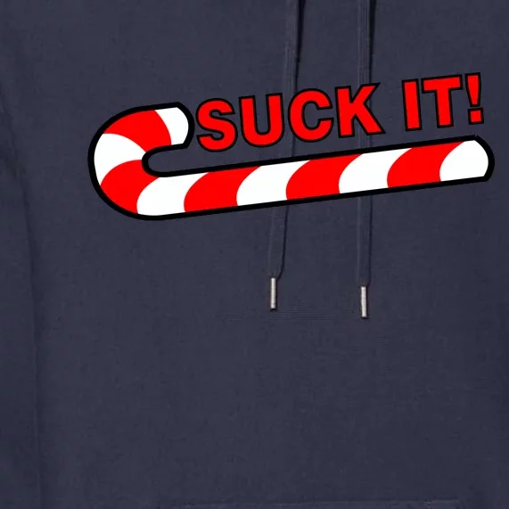 Suck It Candy Cane Premium Hoodie