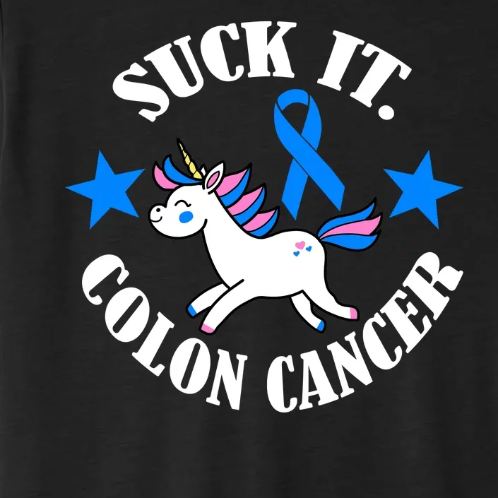 Suck It Colon Cancer ChromaSoft Performance T-Shirt