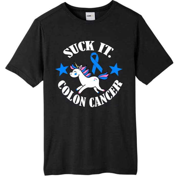 Suck It Colon Cancer ChromaSoft Performance T-Shirt