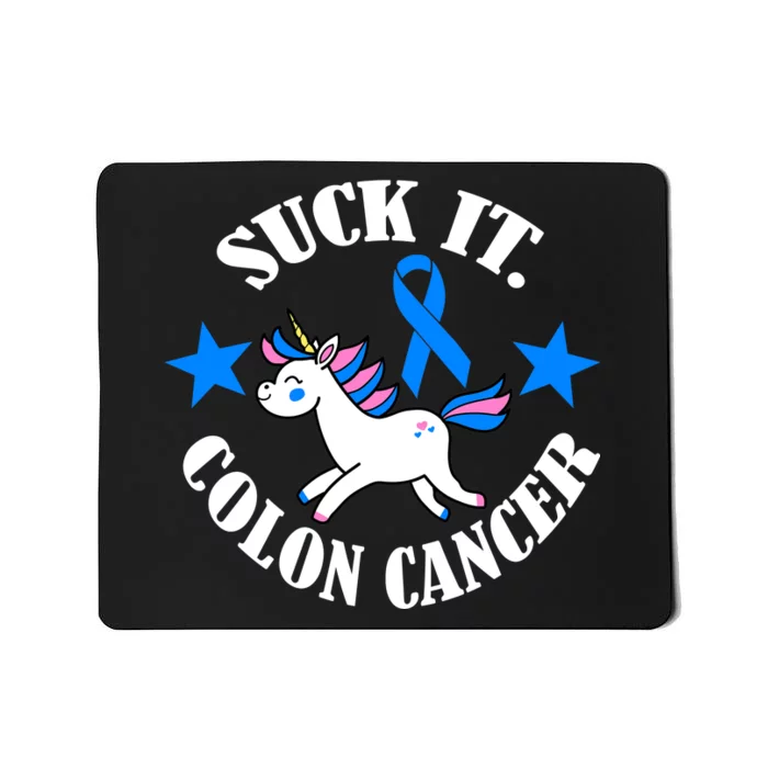 Suck It Colon Cancer Mousepad