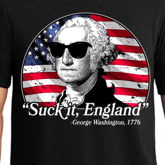 Suck It England George Washington 1776 Pajama Set